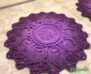 Violetines Ombre Spalvos Mini Ulita 110cm 4