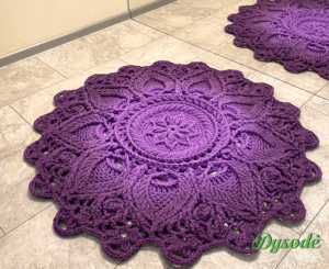 Violetines Ombre Spalvos Mini Ulita 110cm 5