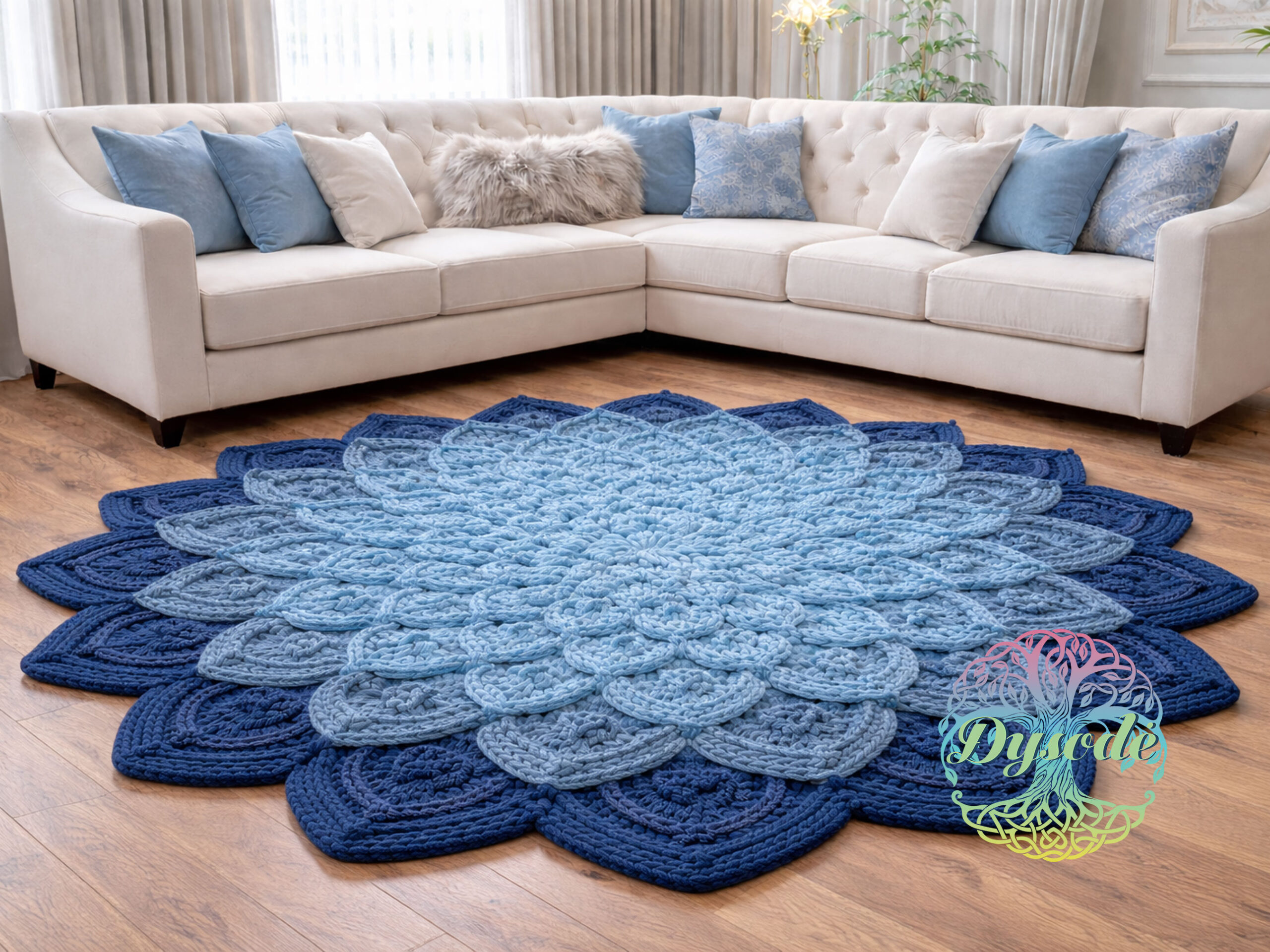 Lotosas melyna ombre8