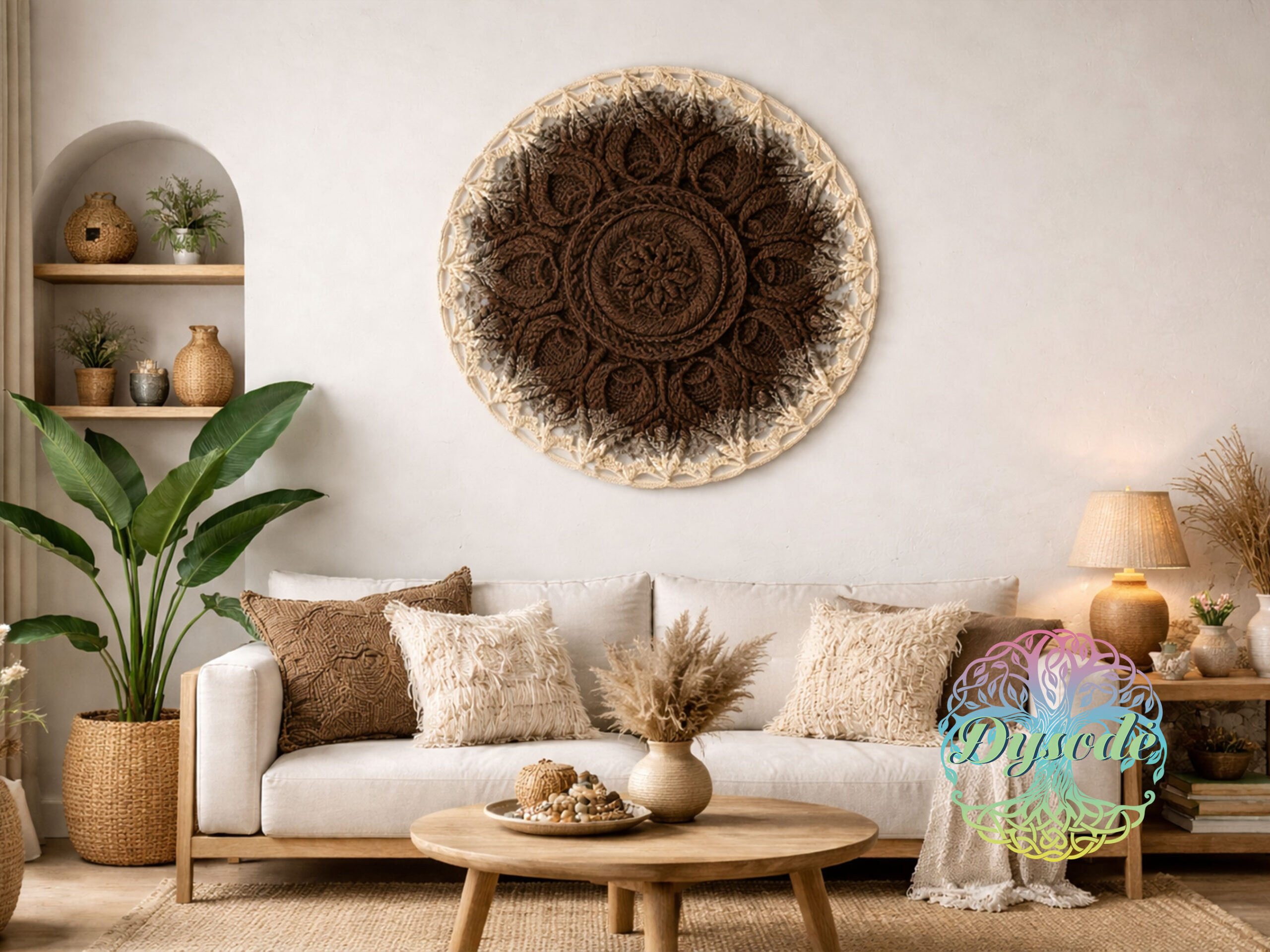 juodo sokolado vaniles spalvos ombre mandala Ulita4 juodo sokolado vaniles spalvos ombre mandala Ulita4