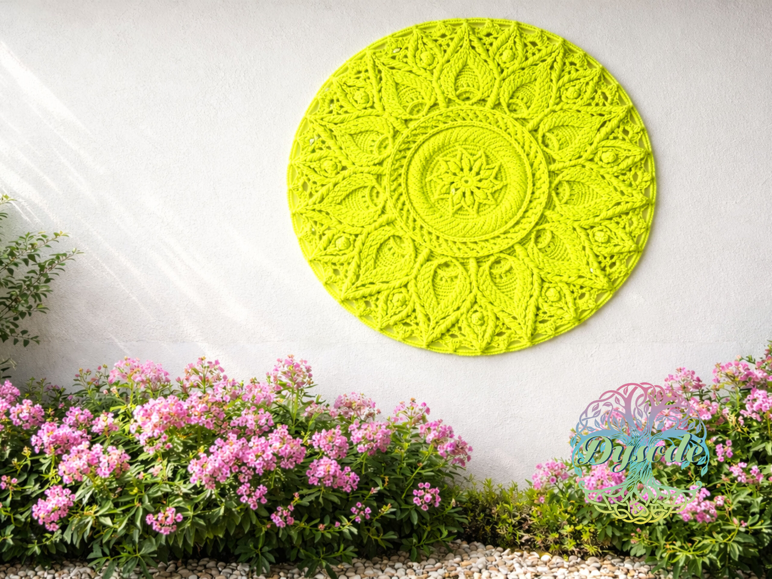 neonine geltona mandala ulita neonine geltona mandala ulita