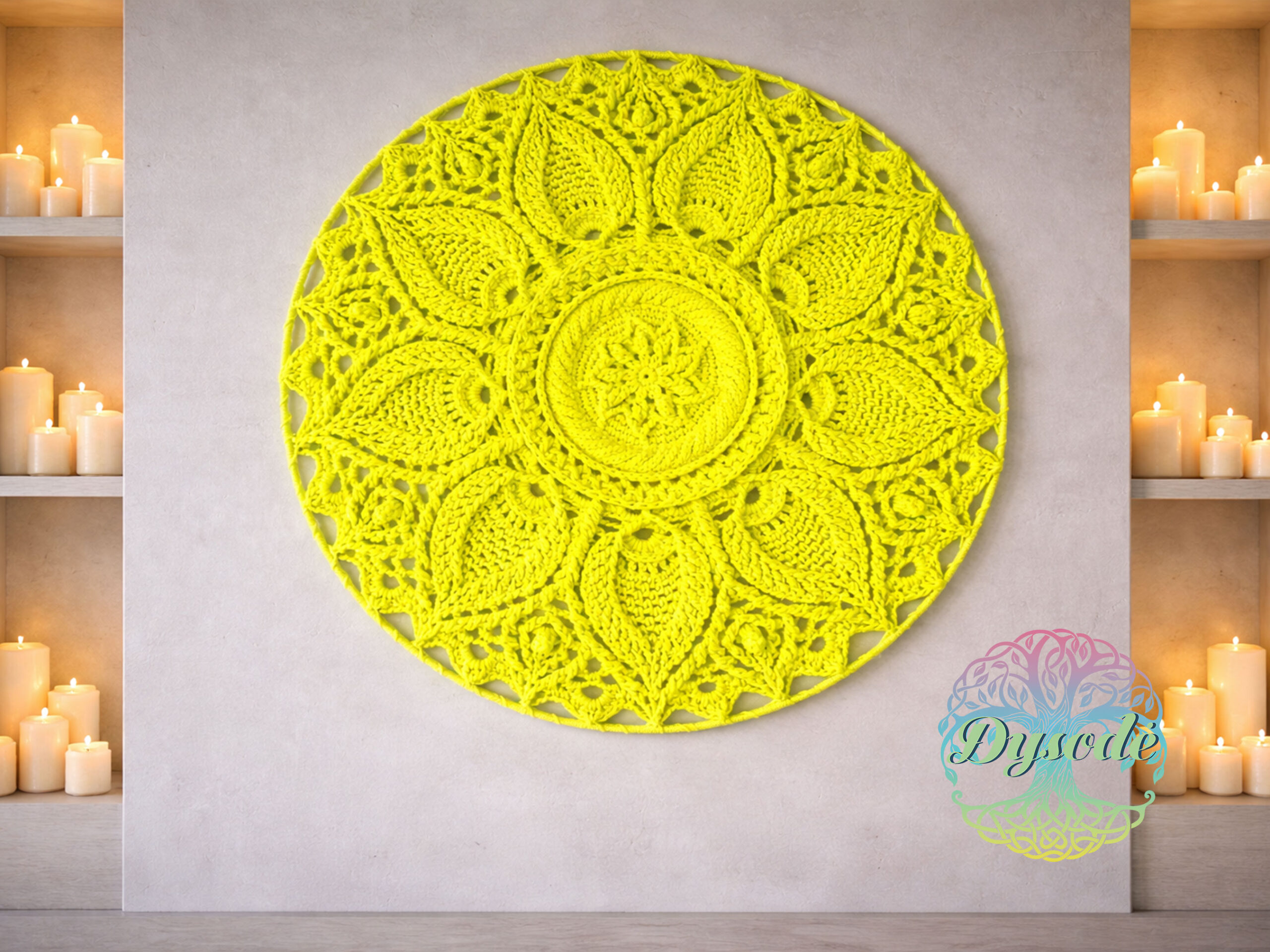 neonine geltona mandala ulita2