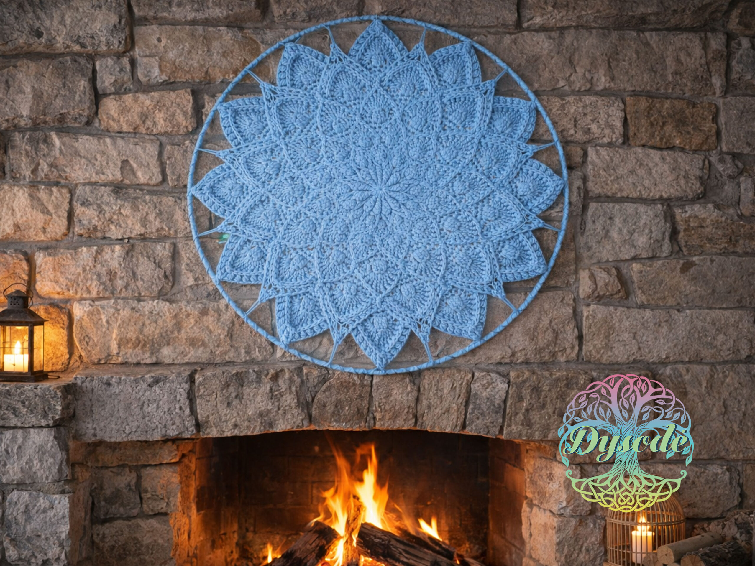 perlo melyna mandala lotosas5