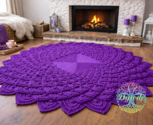 purpurinis violetinis tusciaviduris lotosas kvadr vid