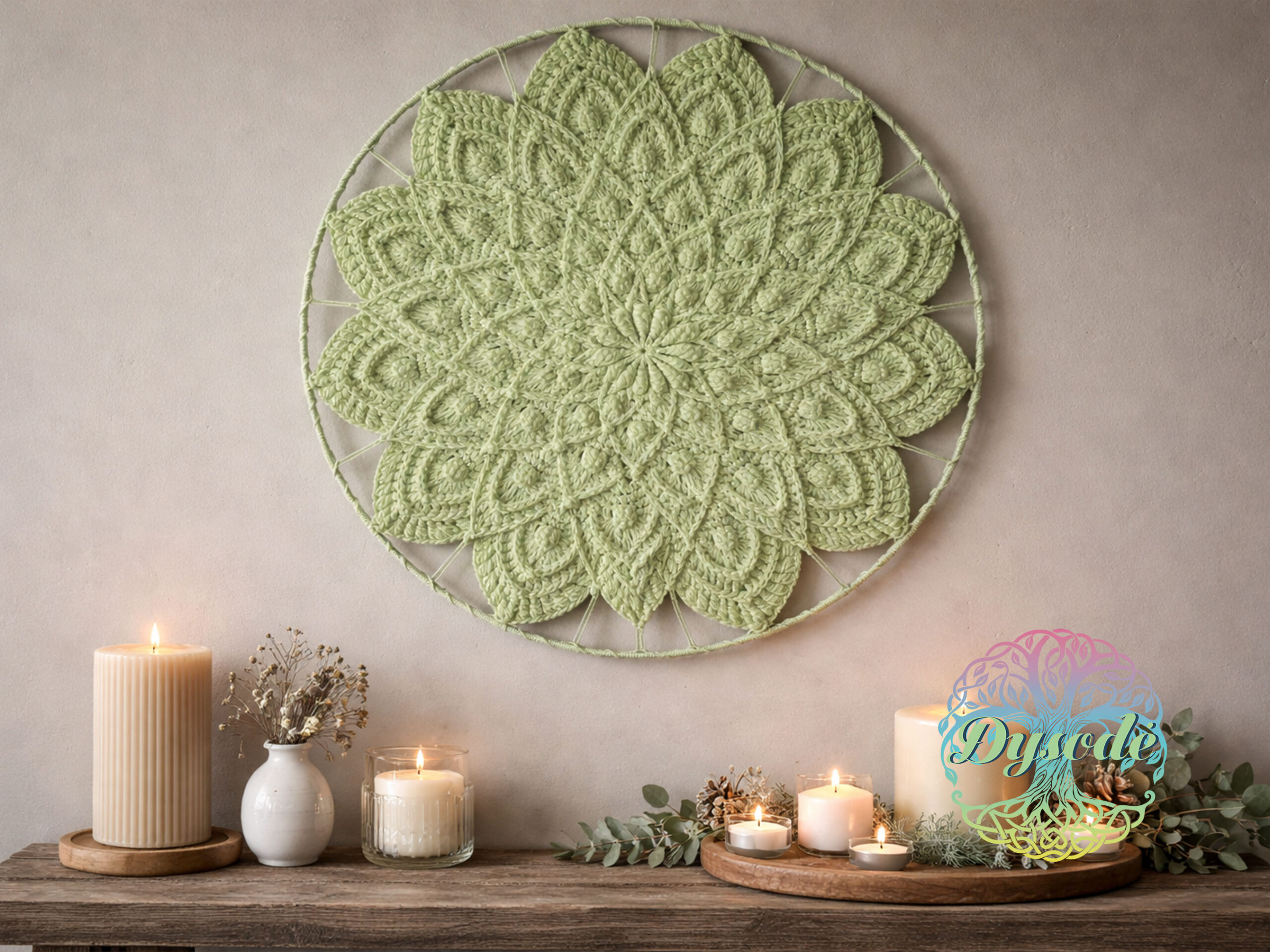 perlo smaragdine mandala lotosas